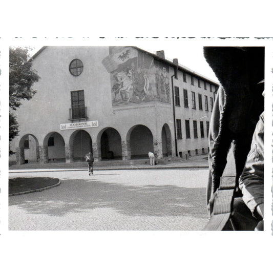 Headquarters of USAREUR Engineer School, Murnau c1954 Army Photo AF1-AP1