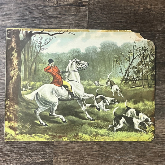 Fores Hunting Incidents William H. Hopkins British Fox Hunting Art Print 9x12 V6