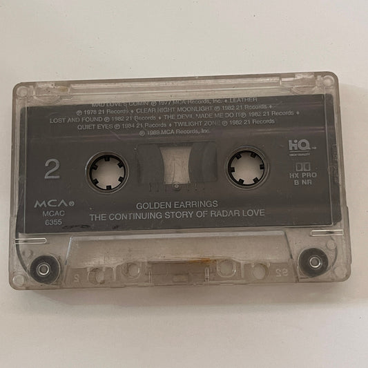 Golden Earrings - The Continuing Story of Radar Love Cassette Tape TB6-OT2