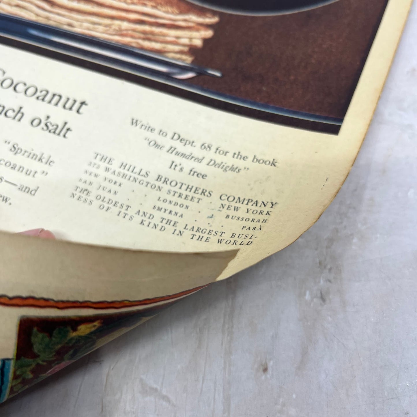 1922 Dromedary Coconut 1-Minute Sprinkle Recipes 10x13 Advertisement FL6-7