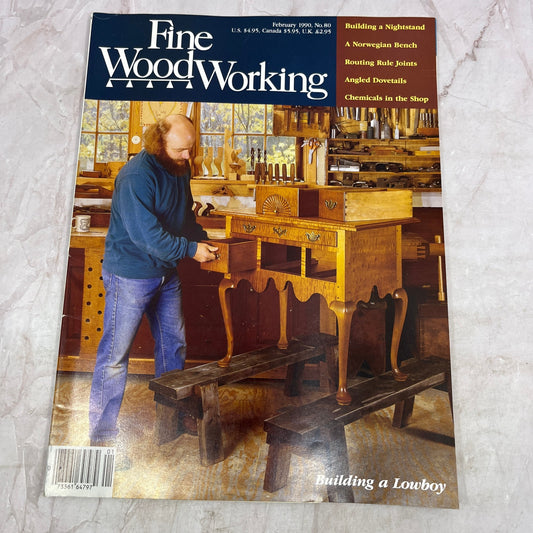 Building a Lowboy - Feb 1990 No 80 - Taunton's Fine Woodworking Magazine M34