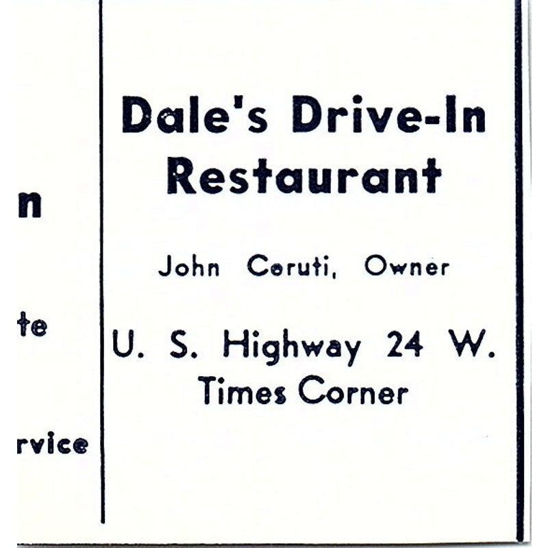 Moellering Construction Co Engle Road Fort Wayne Indiana 1964 Ad AG1-S11