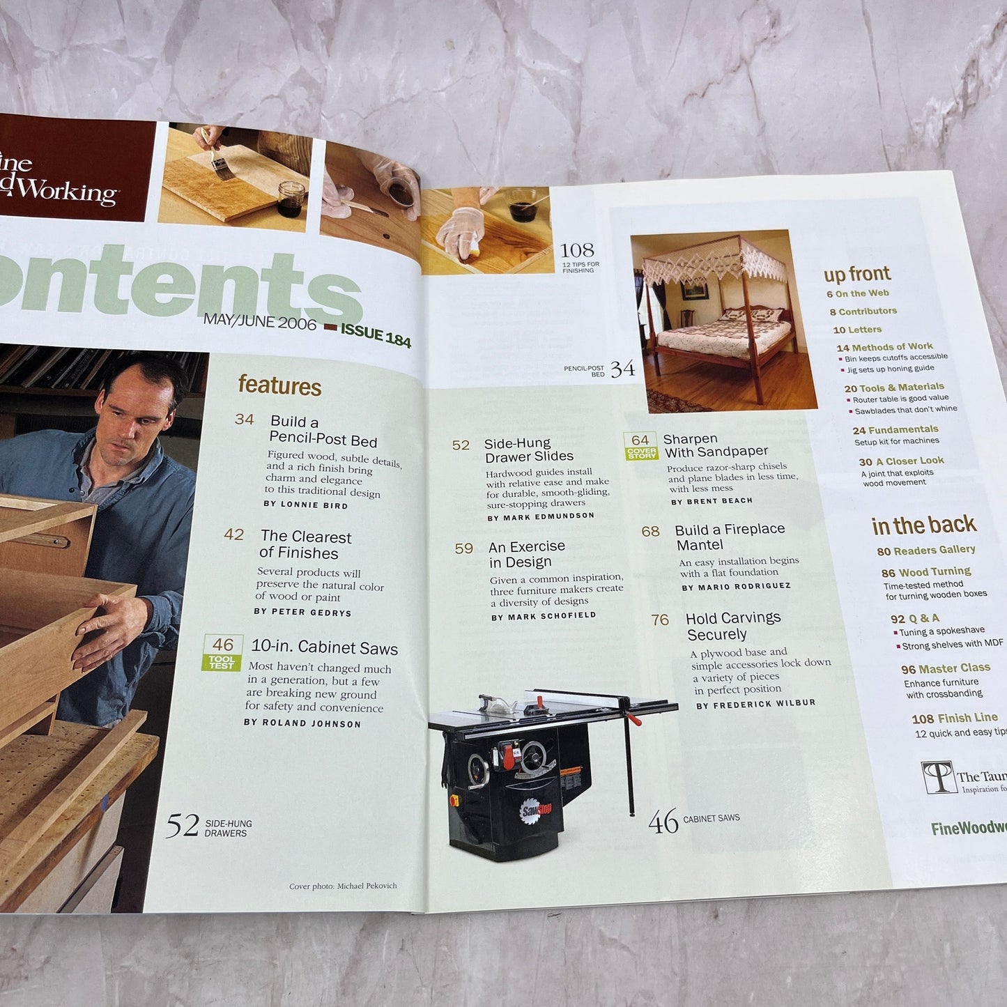 Sharpening Planes - Jun 2006 No 184 - Taunton's Fine Woodworking Magazine M36