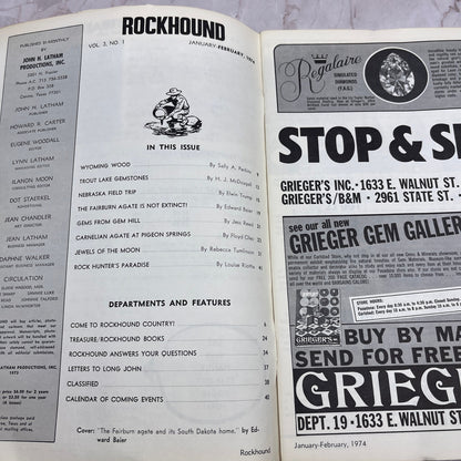 Fairburn Agate Carnelian Agate Pigeon Springs Rockhound Magazine - Feb 1974 M24