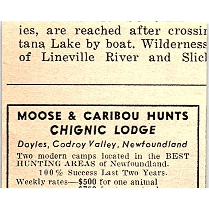 La Sarre Air Services Ltd Quebec Canada 1977 Ad AF6-M3