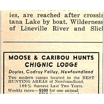 La Sarre Air Services Ltd Quebec Canada 1977 Ad AF6-M3