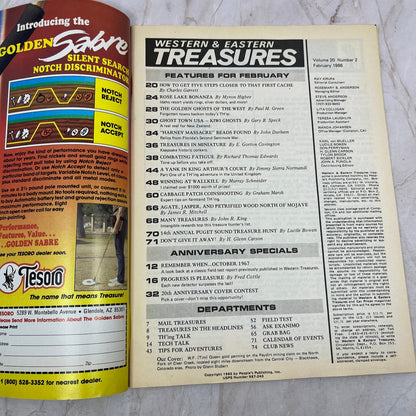 1986 Feb - Western & Eastern Treasures Magazine - Treasure Hunting Gold M12