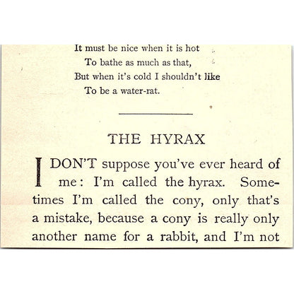 The Hyrax 1902 Engraving Plate AF4-M1