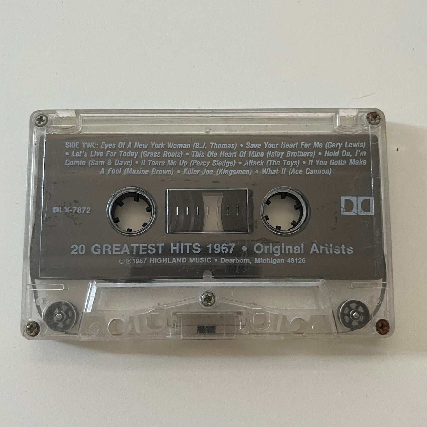 20 Greatest Hits - 1976 Original Artists Cassette Tape TB6-OT1