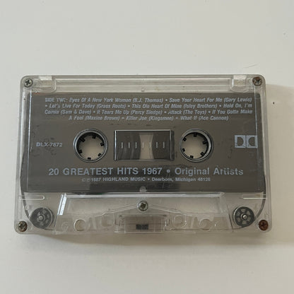 20 Greatest Hits - 1976 Original Artists Cassette Tape TB6-OT1