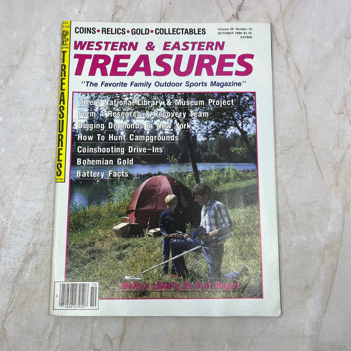 1986 Oct - Western & Eastern Treasures Magazine - Treasure Hunting Gold M12