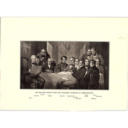 Dean Swift and Della Ester Johnson Margaret Dicksee Vintage Art Print 6x9 V12