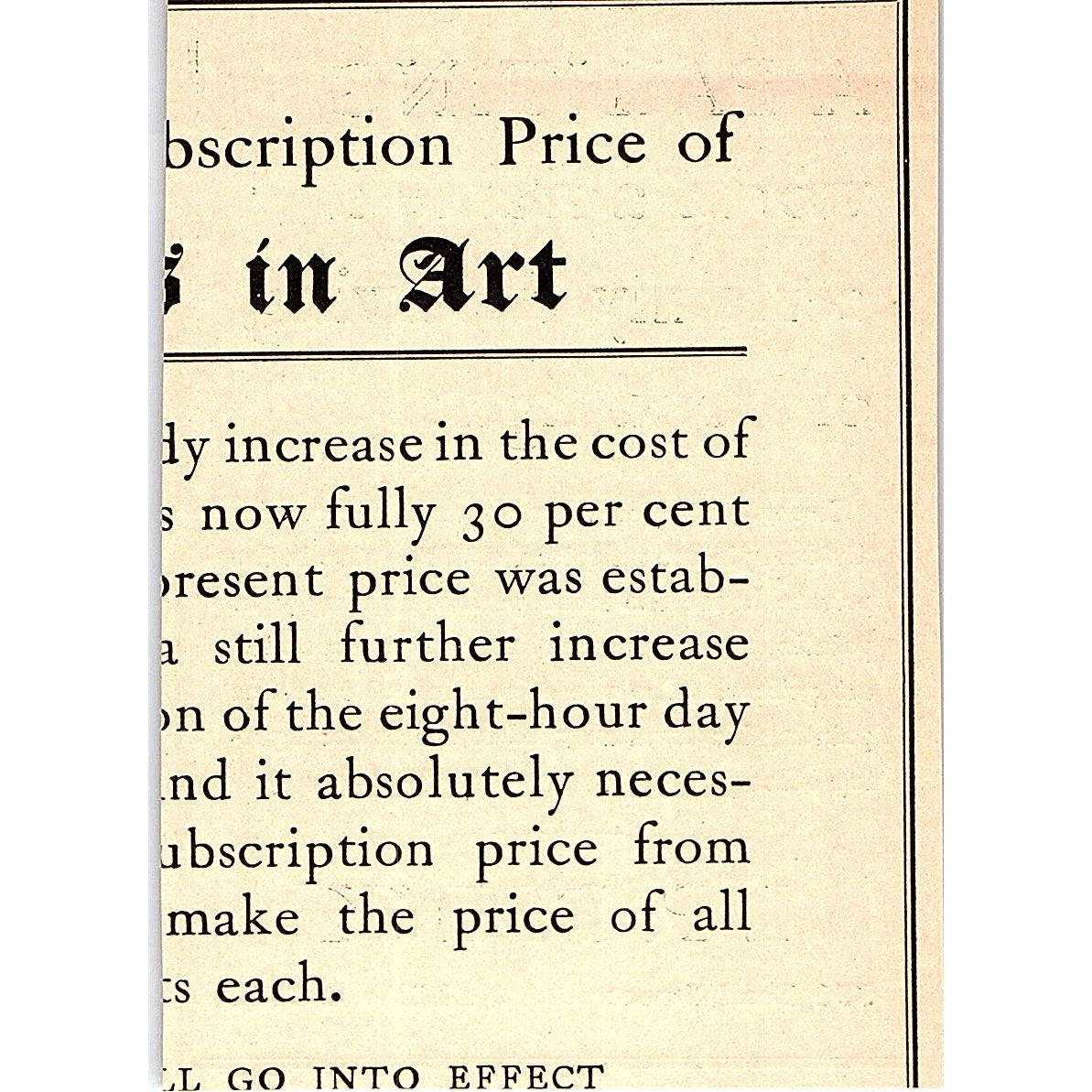 I.P. Frink Lighting for Paintings Pearl Street NY - 1908 Ad AF5-4