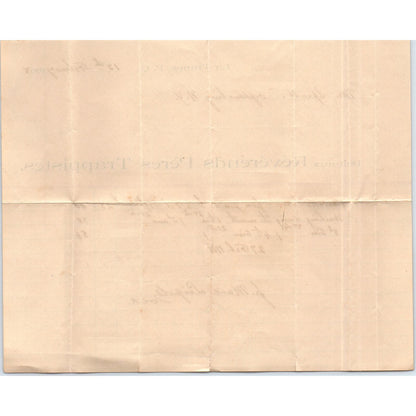 1908 Révérends Pères Trappistes Letterhead Billhead La Trappe P.Q. Quebec AE6-1