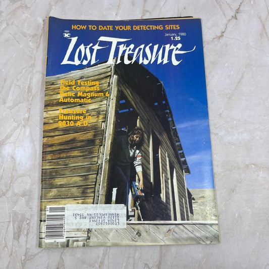 1980 Jan - Lost Treasure Magazine - Treasure Hunting Gold Prospecting M15