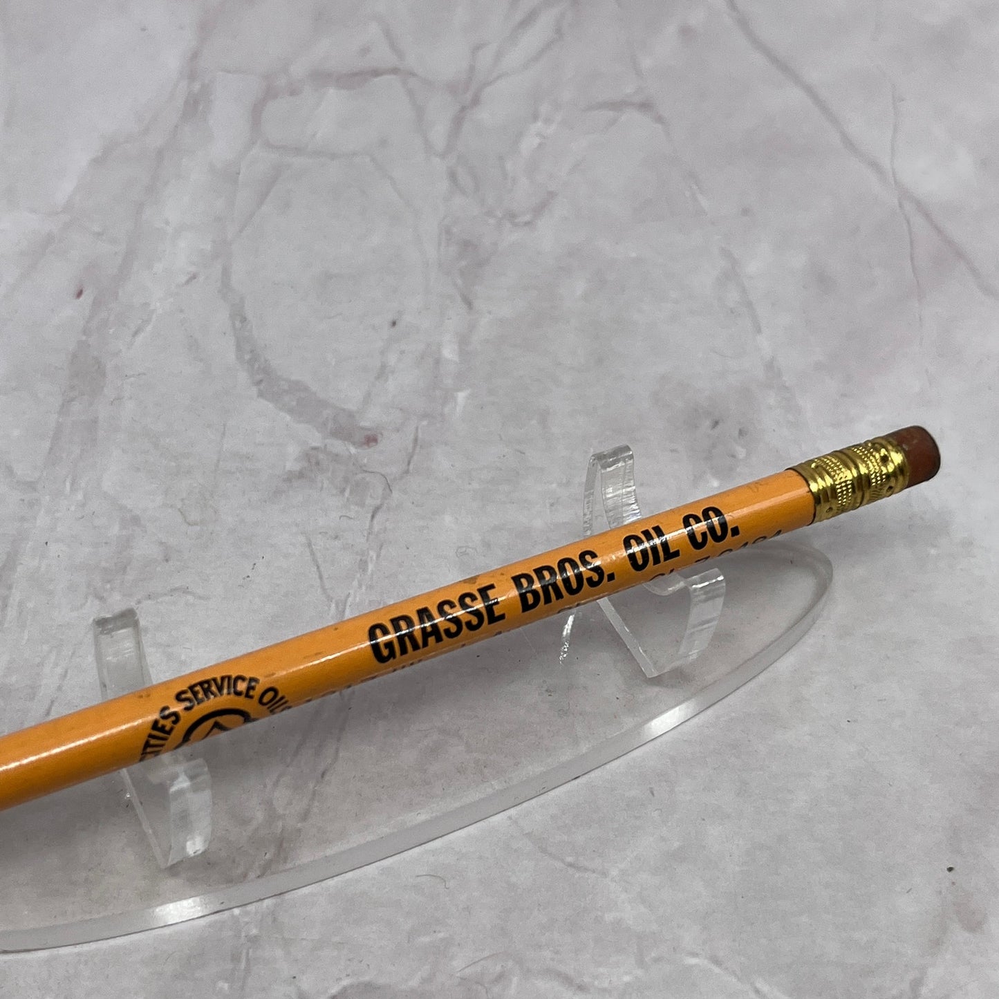 Vintage Grasse Bros Oil Co Sheboygan WI Advertising Pencil TC5-PN1