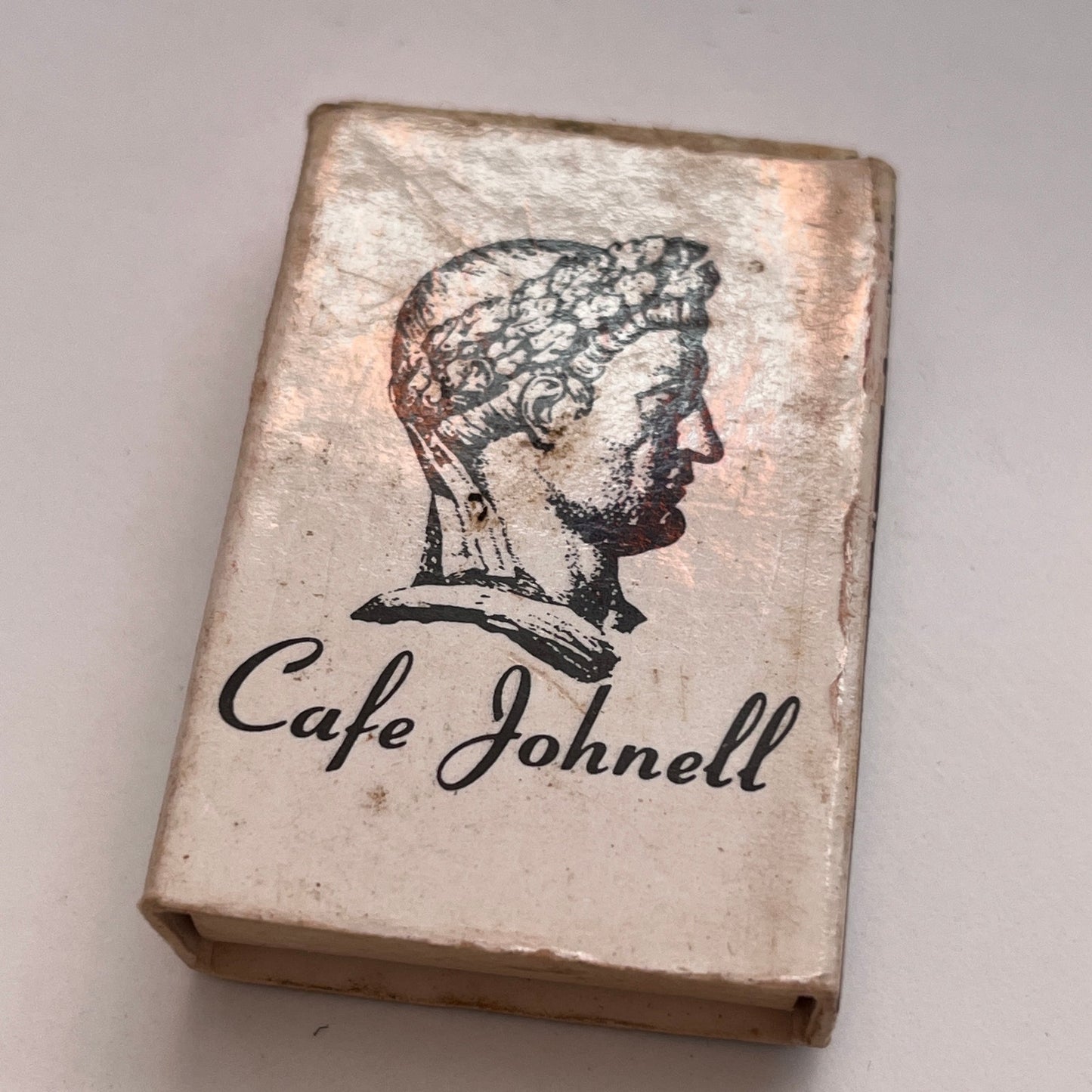 Cafe Johnell Fort Wayne Indiana Vintage Matchbox TB6-MB3