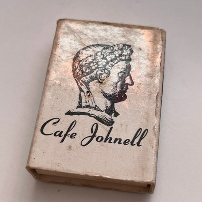 Cafe Johnell Fort Wayne Indiana Vintage Matchbox TB6-MB3
