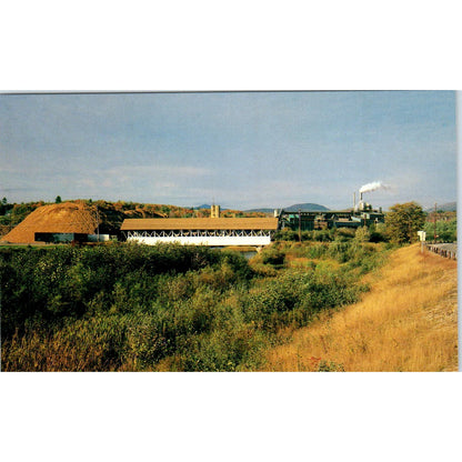 Groveton Bridge Groveton New Hampshire Covered Bridge Postcard PC5