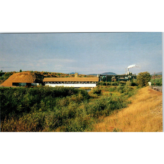 Groveton Bridge Groveton New Hampshire Covered Bridge Postcard PC5