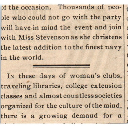 Joys Bros Co Awnings Milwaukee 1898 Newspaper Clip AF7-SS9