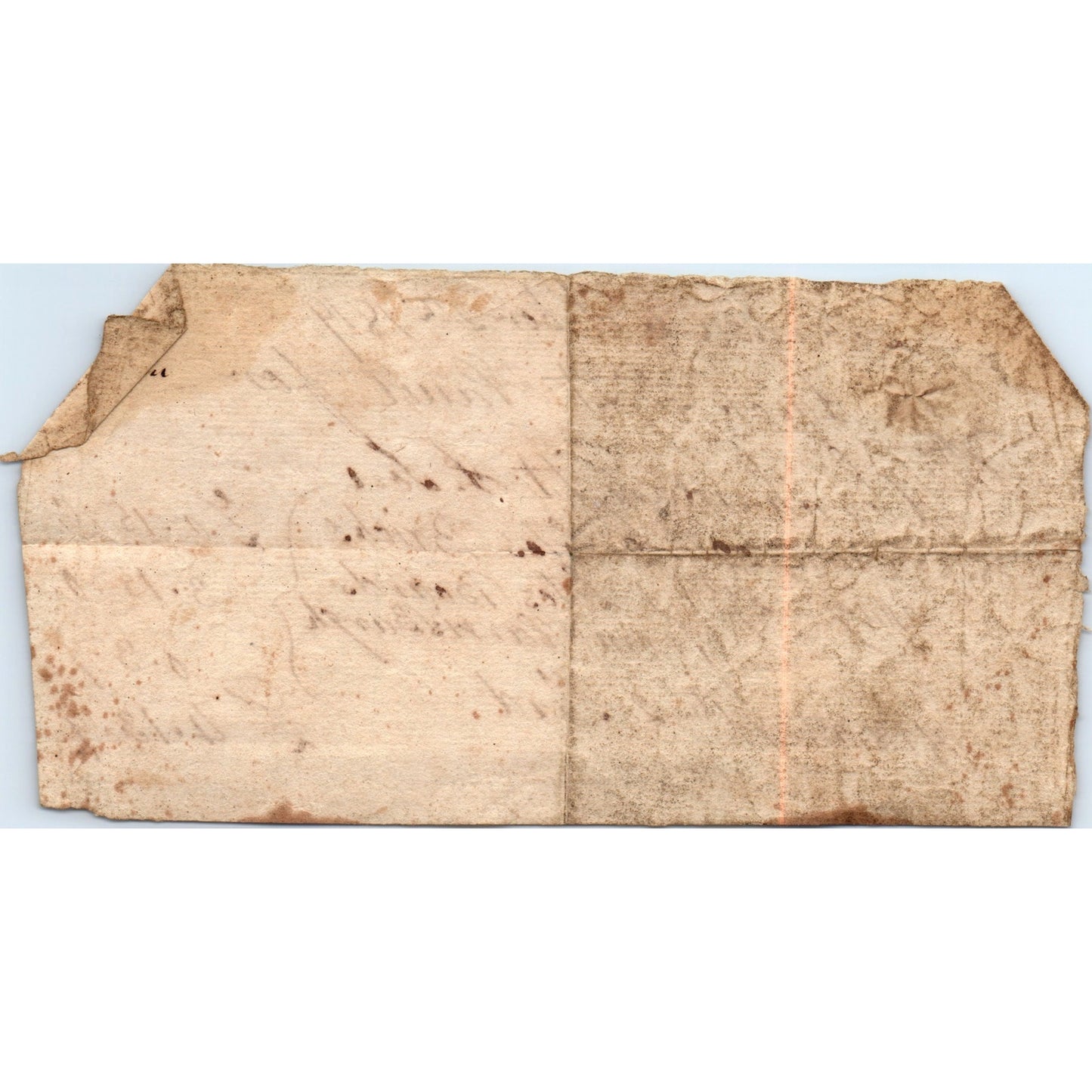 1819 Original Handwritten Lebanon PA Abraham Light & Son Receipt D18