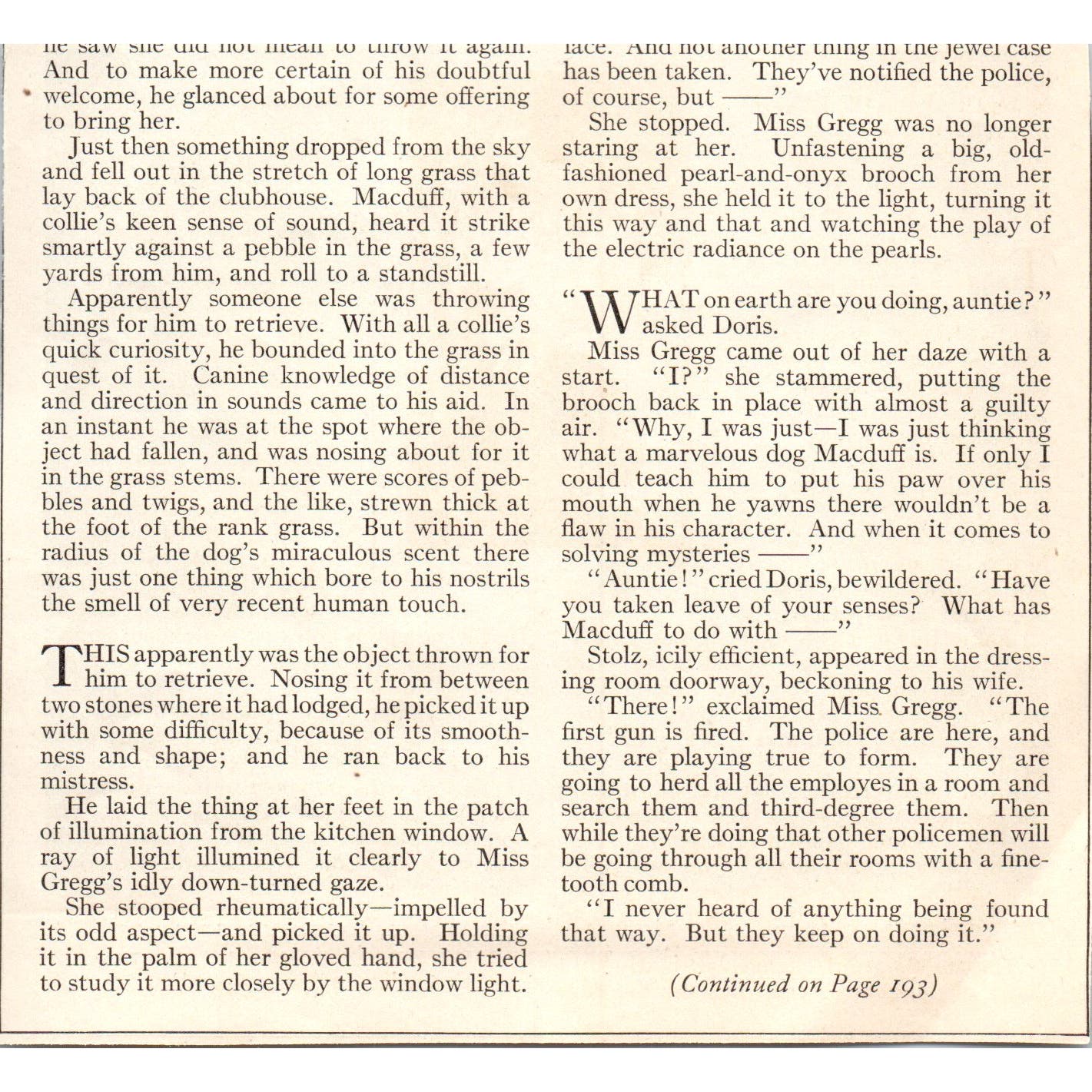 You've Run into a Mare's Nest said Bemis Detective Cartoon 1924 Clip AF7-LJ1