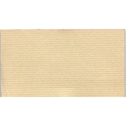 Jean Helgy White Landscapes Artist Houston TX Vintage Business Card SE3-B10