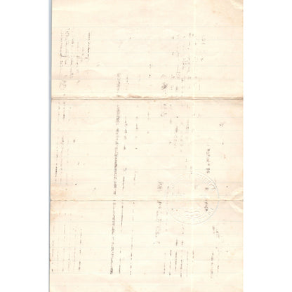 c1900 Amphictian Lodge IOOF Hamilton Wayne County PA Deceased Brother AB6-OD1