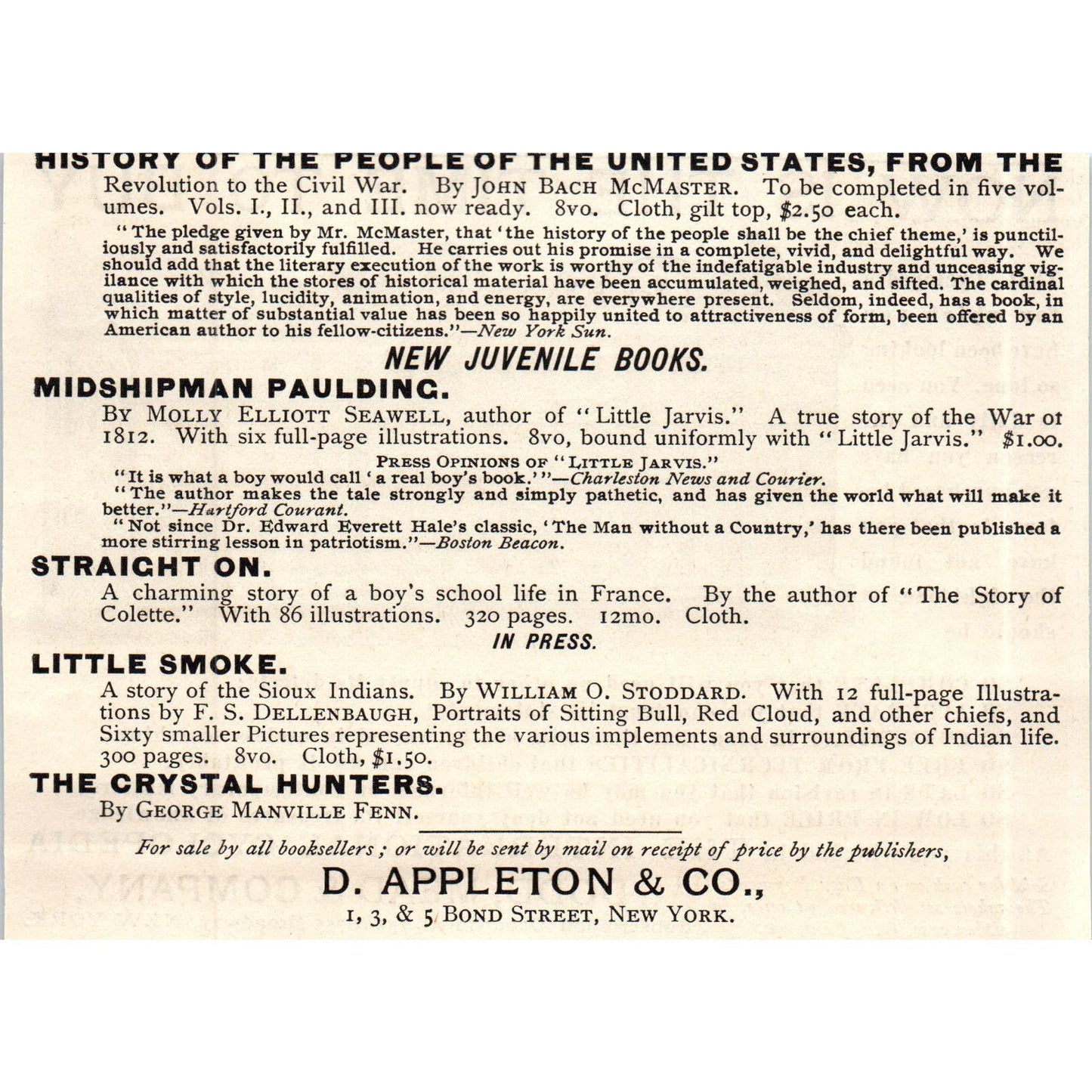 International Cyclopaedia of 1892 Dodd, Mead & Co c1890 Victorian Ad AE8-CH1-3