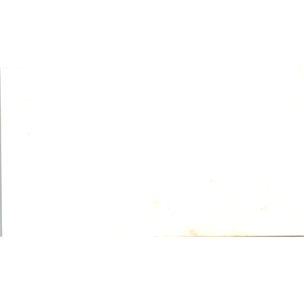 Wayne Construction & Roofing Houston TX Vintage Business Card SD8-B14