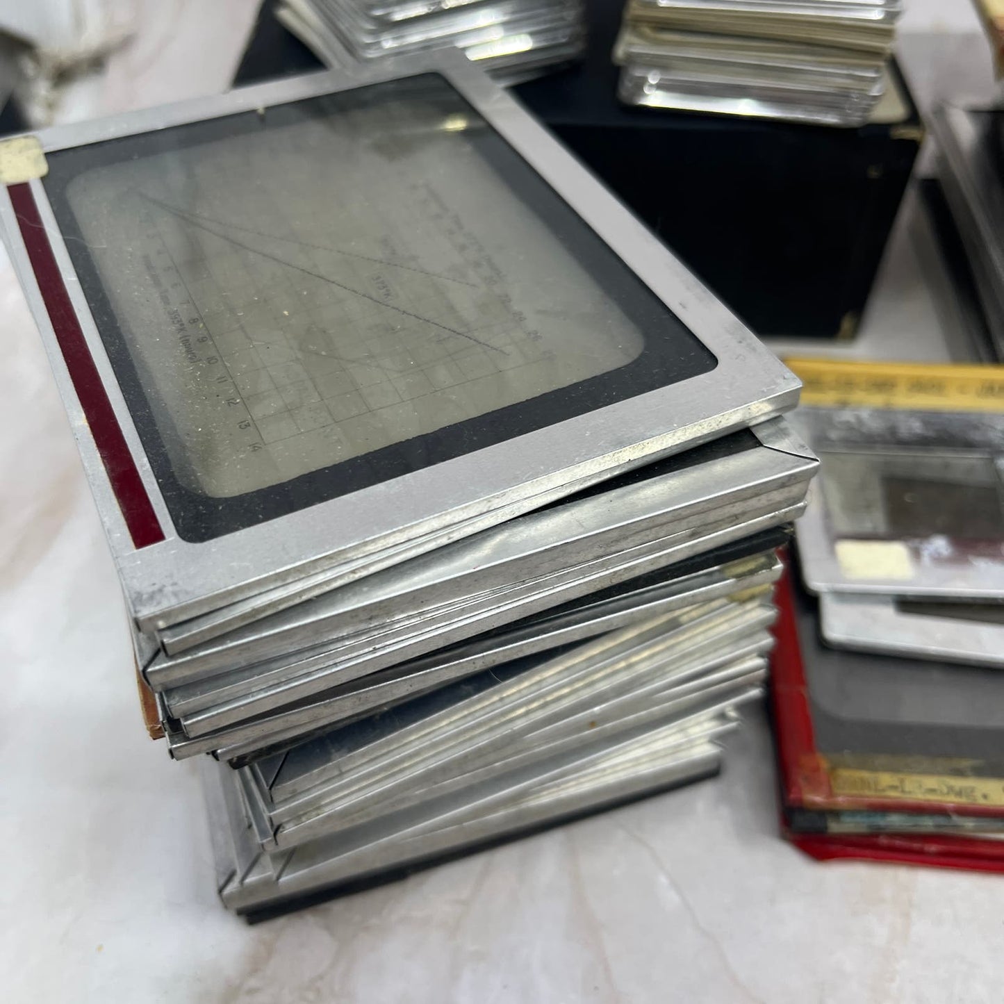 1950s-60s Lot of Technical Scientific Slides Oak Ridge National Laboratory CLO1