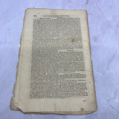 Baltimore Weekly Register June 27, 1812 - War of 1812 Madison Proclamation AF9-6