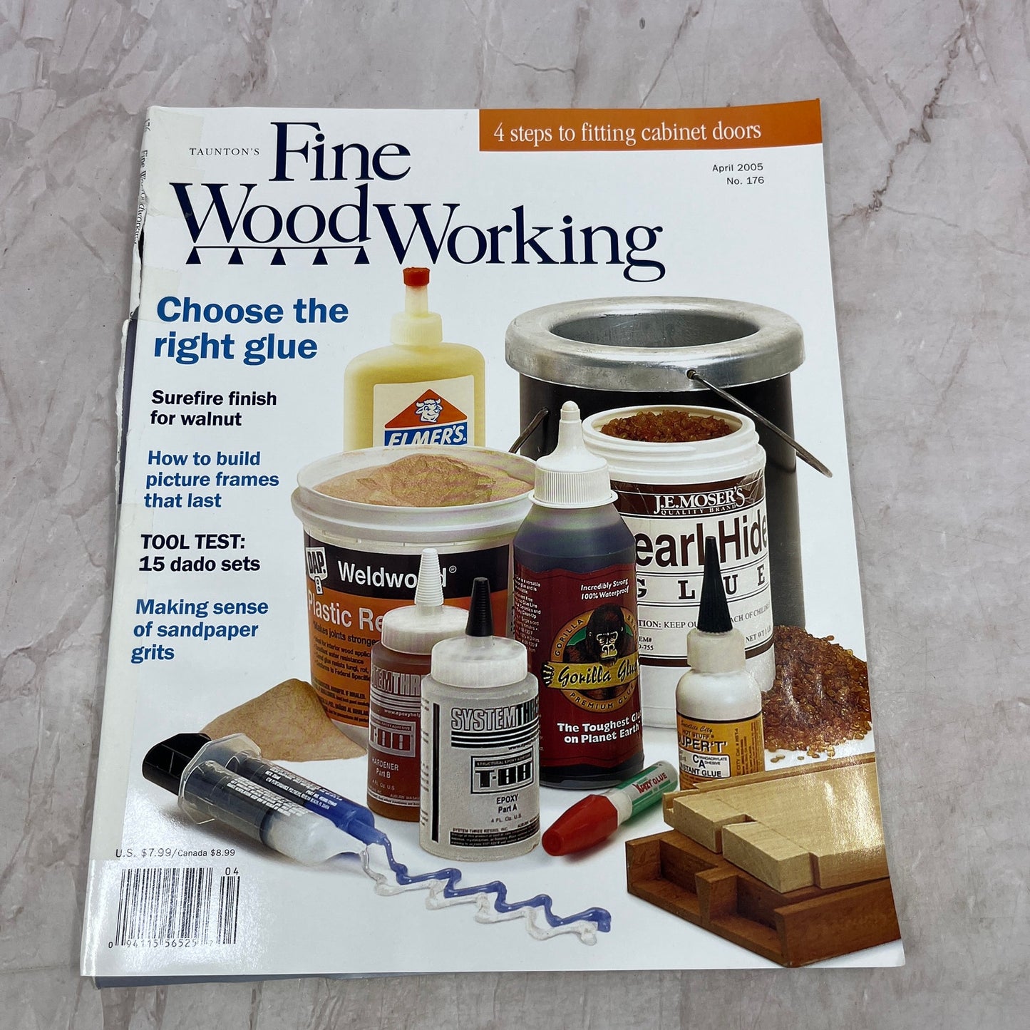 Choose the Right Glue - Apr 2005 No 176 Taunton's Fine Woodworking Magazine M34