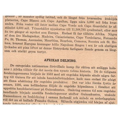 African Kaffir tribe engaged in skirmish 1909 Swedish Engraving Print AF5-15