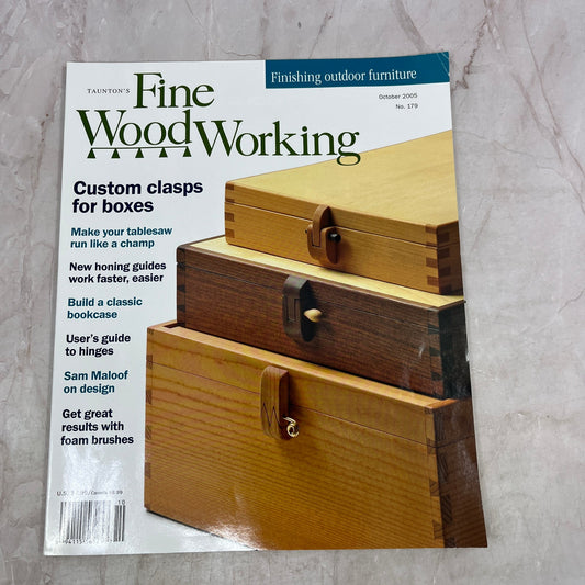 Custom Box Clasps - Oct 2005 No 179 - Taunton's Fine Woodworking Magazine M34