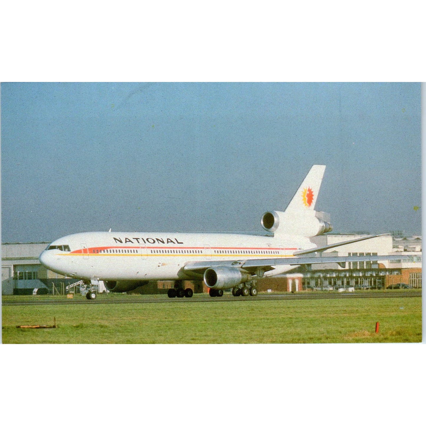 National Airlines McDonnell Douglas DC-10-30 Vintage Postcard TG8-PC