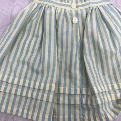 Kirsten's Summer Story Blue Striped Dress & Hat Kirsten American Girl Complete