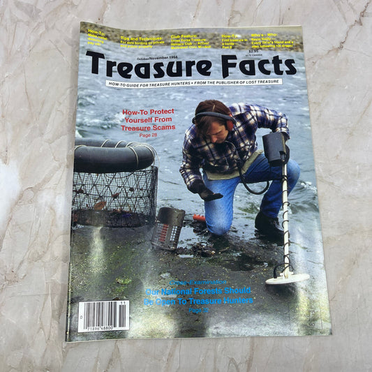 1994 Oct/Nov - Treasure Facts Magazine - Treasure Hunting Metal Detecting M17