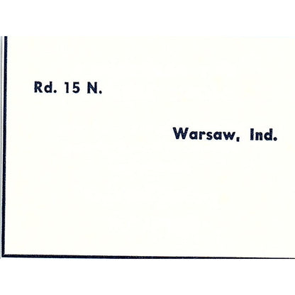Ray Faulkner's Mobil Service Pierceton Indiana 1964 Ad AG1-S10