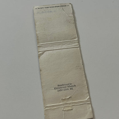 Alcatraz Souvenir Matchbook Cover MB59-4
