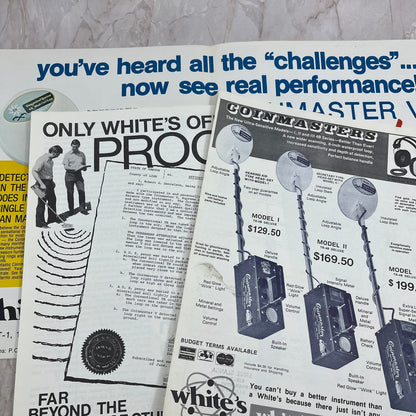 White's Electronics Metal Detector Coinmaster V Supreme Pamphlet M20