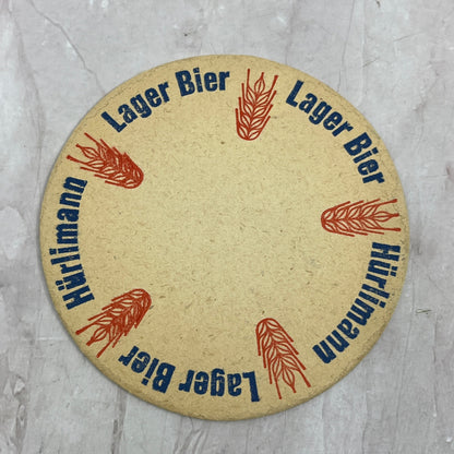 Vintage Hürlimann Lager Bier Zürich German Beer Coaster TJ5-CO1