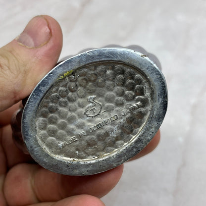 1950s Chrome Scalloped Occupied Japan Table Lighter TL16