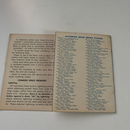 Electro Line Products Co Bull-Dozer Rochester MN Vintage Booklet AJ2-3