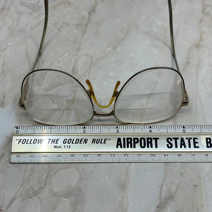 Retro Men’s Gold Tone Aviator Sunglasses Eyeglasses Frames TD7-G4-5