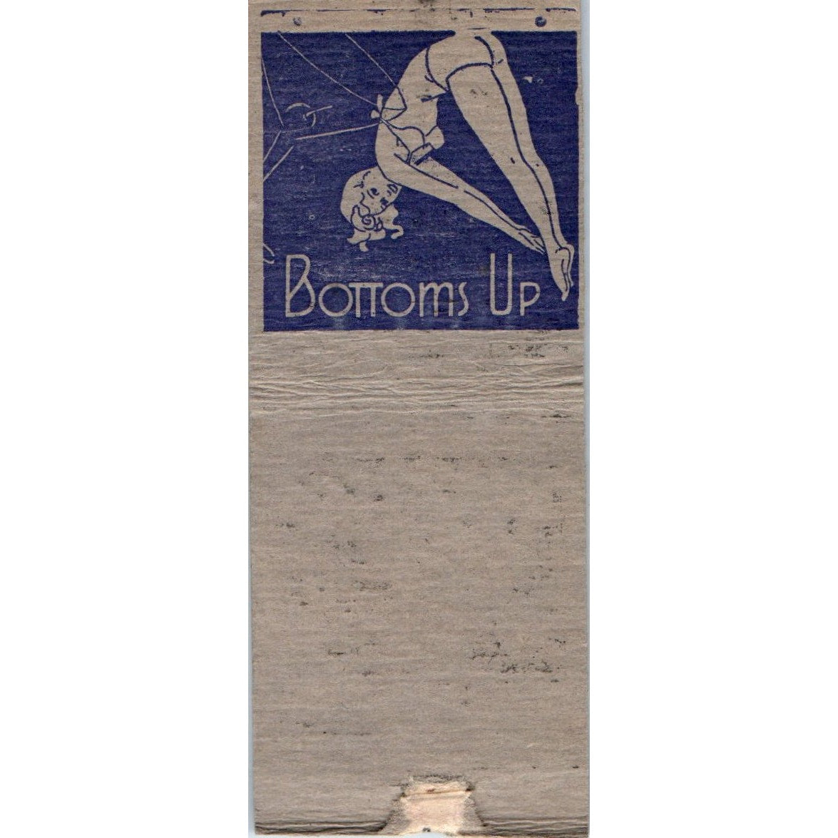 Al's Tavern Madison WI Pinup Vintage Matchbook Cover SD2-Y9
