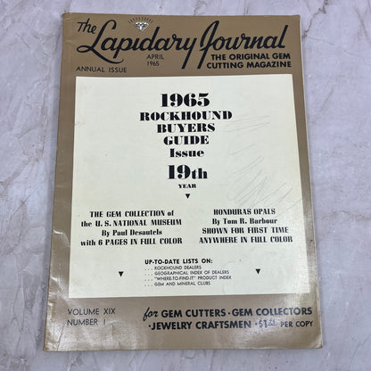 19th Year Rockhound Buyers Guide - Lapidary Journal Magazine - Apr 1965 M23