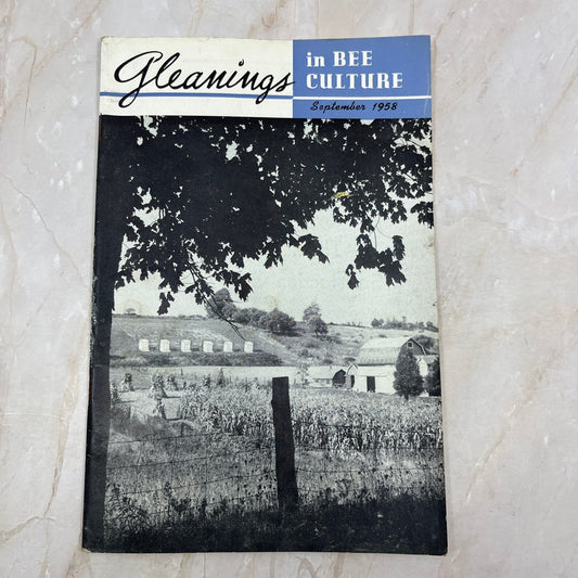 1958 Sep Gleanings in Bee Culture Beekeeping Magazine A.I. Root Co Medina OH TD5