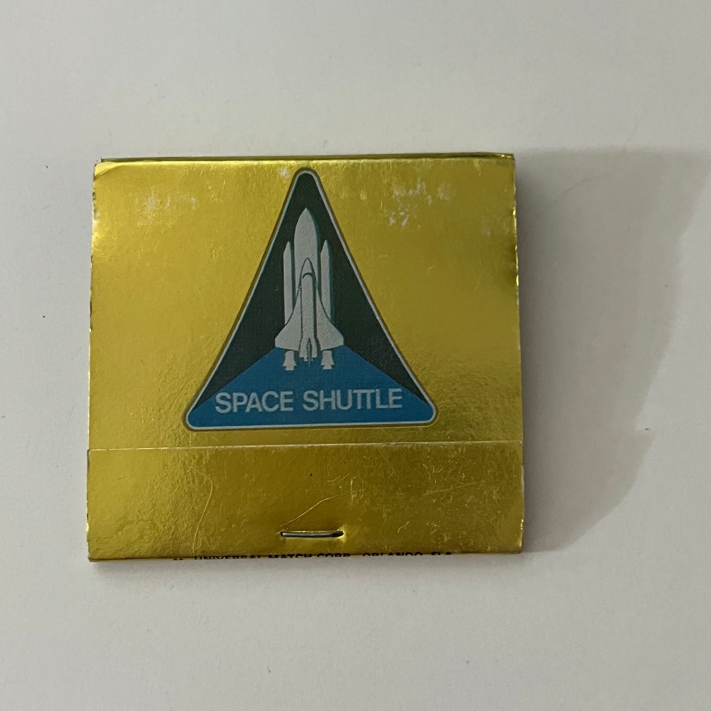 Kennedy Space Center FL Space Shuttle Commemorative Vintage Matchbook SC4-R7